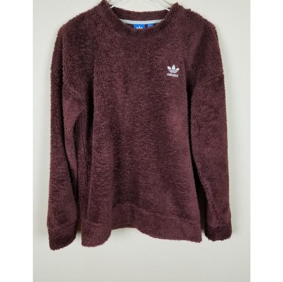 adidas teddy sweatshirt